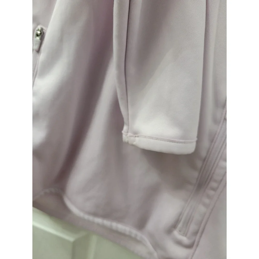 Nike Golf Women's XS Therma-Fit 1/2 Zip, Pale Pink, Zip Pockets EUC